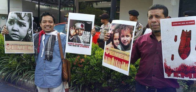 Des images qui nous viennent de Djakarta…