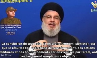Nasrallah : la Syrie triomphe, Israël mène une guerre imaginaire