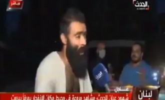 la chaîne saoudienne Al-hadath tente d’exploiter l’explosion ou les explosions de Beyrouth pour raviver les tensions chiites-sunnites…