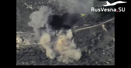 Une base secrète dans le nord-ouest de la Syrie rasée