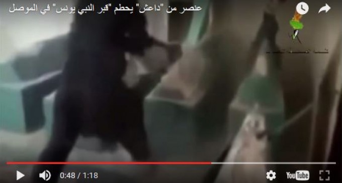 Destruction du tombeau du Prophète Younes (as) par les salafistes