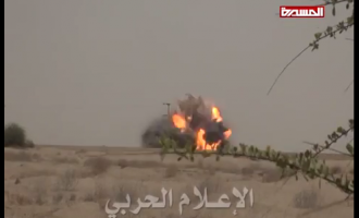 [Vidéo] Les Forces yéménites détruisent un bâtiment de l’armée saoudienne dans la région de Jizan