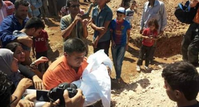 Enterrement de la famille d’Alan Kurdi a Kobané