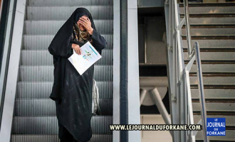 L’image du jour : Une Iranienne qui a perdu son mari dans la bousculade à Mina