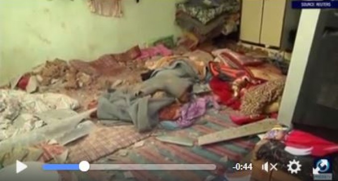 [Vidéo] | Voici le résultat des frappes sionistes: 2 enfants Palestiniens morts !
