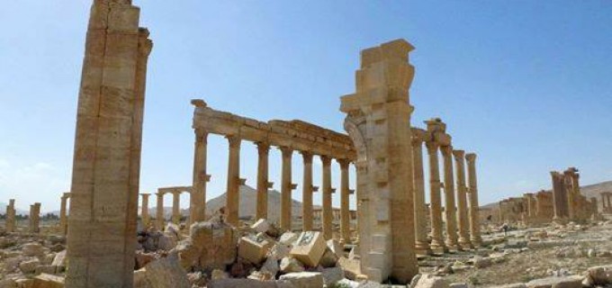 Palmyre après le passage des terroristes de Daesh