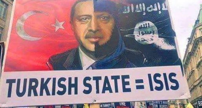[IMAGE] Erdogan est l’ignoble sultan du terrorisme