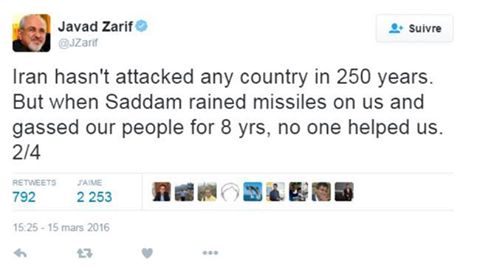 l'iran n'a attaqué personne en 250 ans