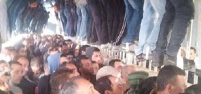 Le quotidien des Palestiniens pour se rendre à leur travail !