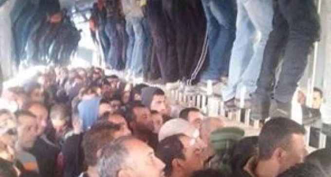 Le quotidien des Palestiniens pour se rendre à leur travail !