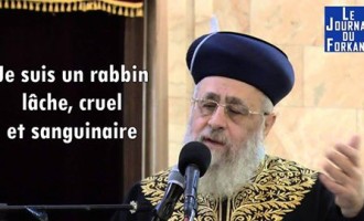 Un rabbin israélien appelle les non-juifs à quitter « israël » et s’ils y vivent, ils doivent être les serviteurs des juifs !!!
