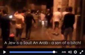 chasse aux palestiniens