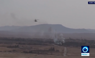 Les hélicoptères russes attaquent les positions de Daesh en Syrie