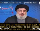 [Vidéo] | Seyyed Hassan Nasrallah sur le prétexte chiite sunnite