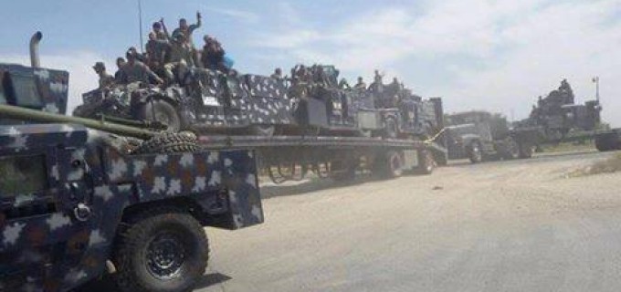 [En Images] | L’Armée irakienne se dirige en direction de Falloujah