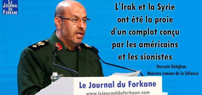 L’Irak et la Syrie ont été la proie d’un complot par les USA et les sionistes