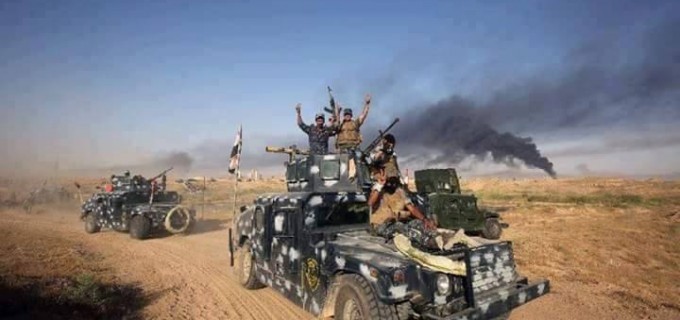 Les Forces Irakiennes libèrent en ce moment les villages autour de Falloujah