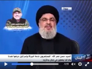 nasrallah sur les arabes