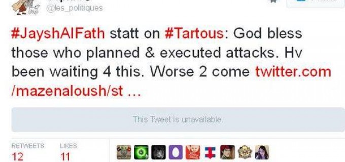 Les « Rebelles syriens » (comme aiment les appeler l’Occident) célébrent les attaques terroristes!