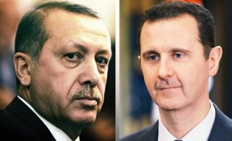 Entretien entre les présidents syrien et turque, une première depuis le début du complot contre la Syrie.