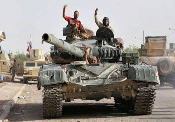 Les forces Irakiennes dans les rues de Fallujah 3