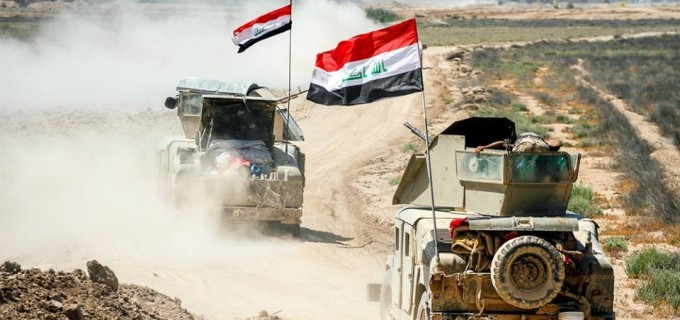 En Images, les forces irakiennes en action pour libérer Falloujah de l’emprise de Daesh