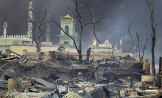 Des villageois bouddhistes saccagent une mosquée en Birmanie