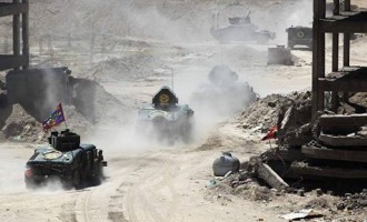 [IMAGES] Progression des forces irakiennes dans les quartiers de la ville de Falloujah….