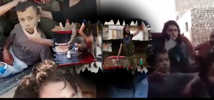Des terroristes salafistes wahhabites décapite un enfant près d’Alep