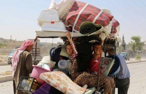 Le retour des habitants de la ville Syrienne de Manbi1