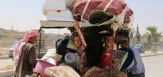 En images : Le retour des habitants de la ville Syrienne de Manbi