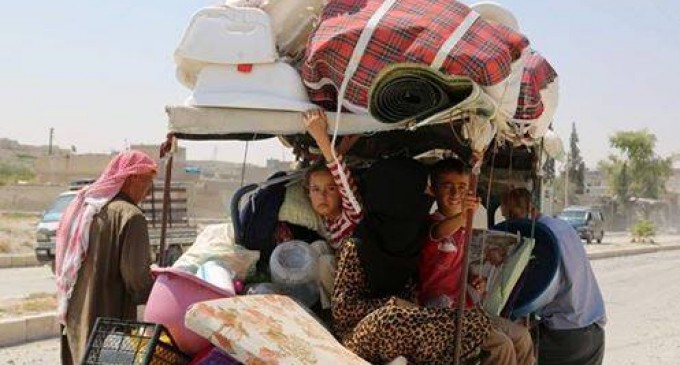 En images : Le retour des habitants de la ville Syrienne de Manbi