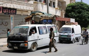 Le retour des habitants de la ville Syrienne de Manbi4