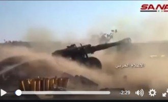 Regarder cette vidéo.. C’est comme ça que l’Armée Arabe Syrienne frappe les terroristes salafistes de Jaich Al Fath