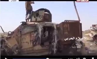 [Vidéo] | Regardez l’ampleur des dégâts dans les rangs des blindés saoudiens à Jizan