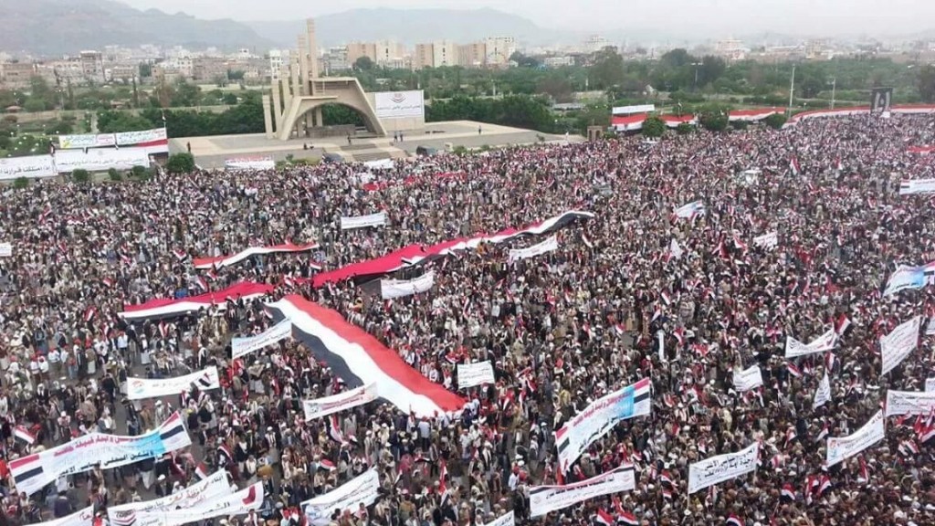 manifestation monstre au yémen 4