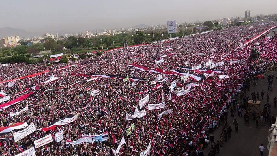 manifestation monstre au yémen 8