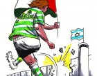 Les supporteurs du Celtic  Glasgow récoltent des fonds pour la Palestine!