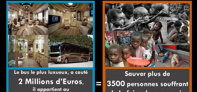 Toutes les 3 secondes, une personnes meurt de faim!