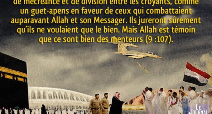 D’Arabie sont sorties les ténèbres d’une interprétation tribale et barbare qui contamine toute la religion…