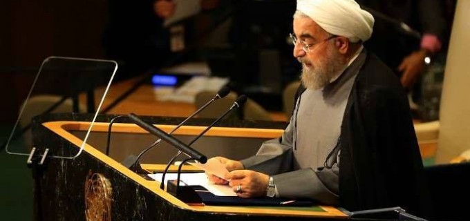 En images… Discours du Président iranien Hassan Rohani à l’ONU