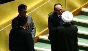 En images... Discours du Président iranien Hassan Rohani à l'ONU 5