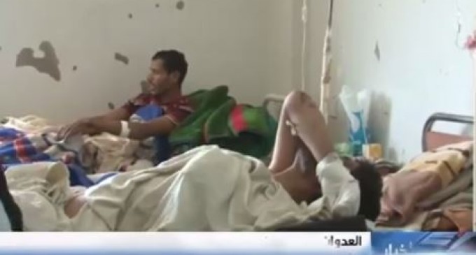 [Vidéo] | La Coalition arabo-sioniste utilise des armes interdites sur les civils yéménites : ATTENTION IMAGES CHOQUANTES