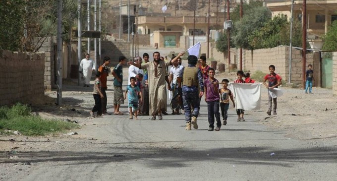 Les forces irakiennes on libérés le district de Charqat