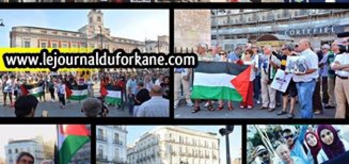 Madrid solidaire avec les prisonniers palestiniens