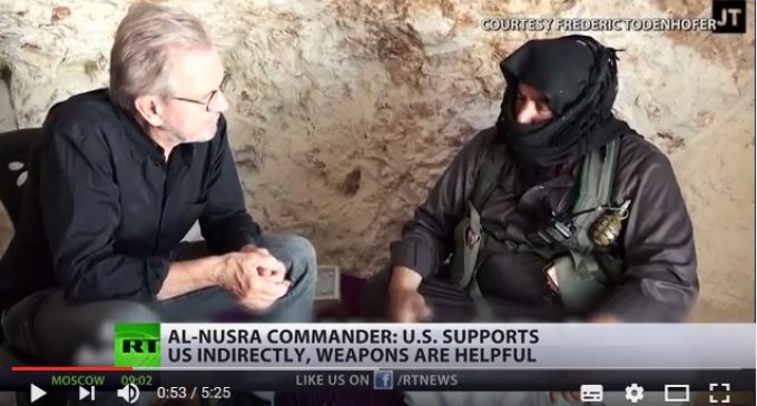 [Vidéo] | Un commandant d’al Nosra avoue que les USA soutiennent Daech indirectement…
