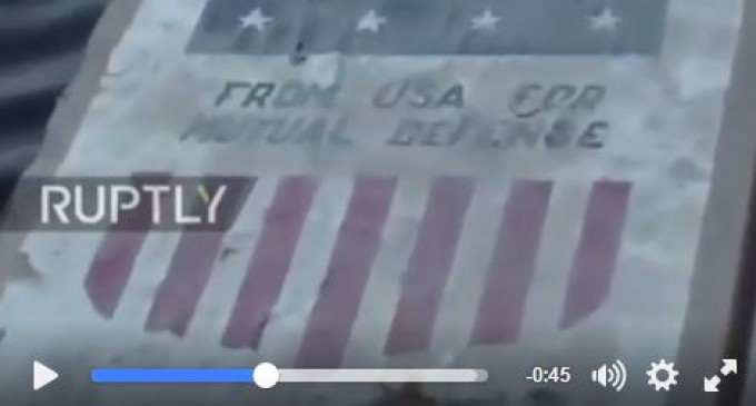 [Vidéo] | Découverte de munitions et armes US dans un fief des terroristes salafistes d’Al Nosra dans les quartiers orientaux d’Alep