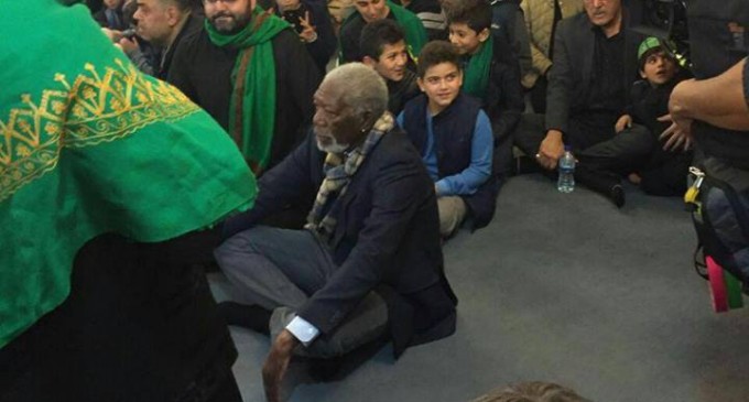IMAGES EXCLUSIVES JDF : L’acteur américain Morgan Freeman participe à la commémoration de ‘Achoura