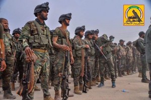 Les combattants de la Sainte Mobilisation Populaire en route pour libérer le Sud-Ouest de Mossoul 1