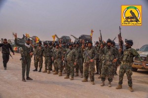 Les combattants de la Sainte Mobilisation Populaire en route pour libérer le Sud-Ouest de Mossoul 2